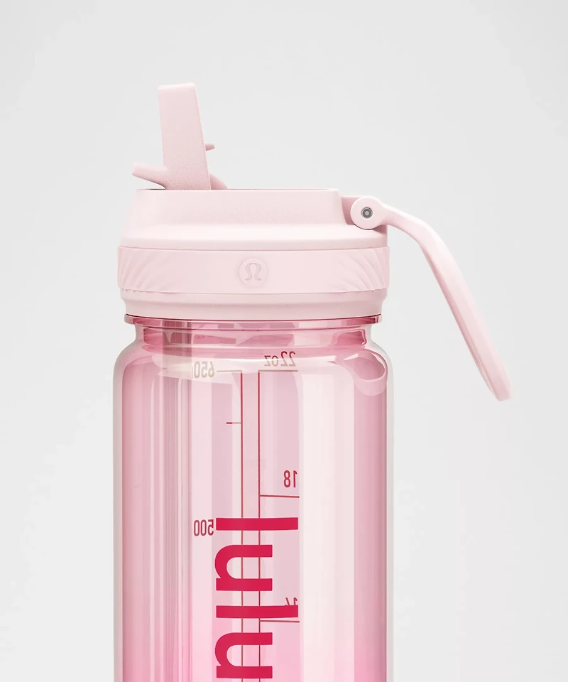 Back to Life Clear Bottle 24oz *Straw Lid
