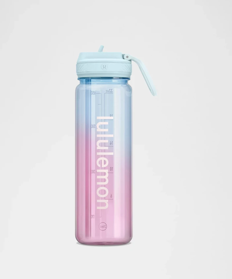 Back to Life Clear Bottle 24oz *Straw Lid