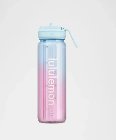 Back to Life Clear Bottle 24oz *Straw Lid