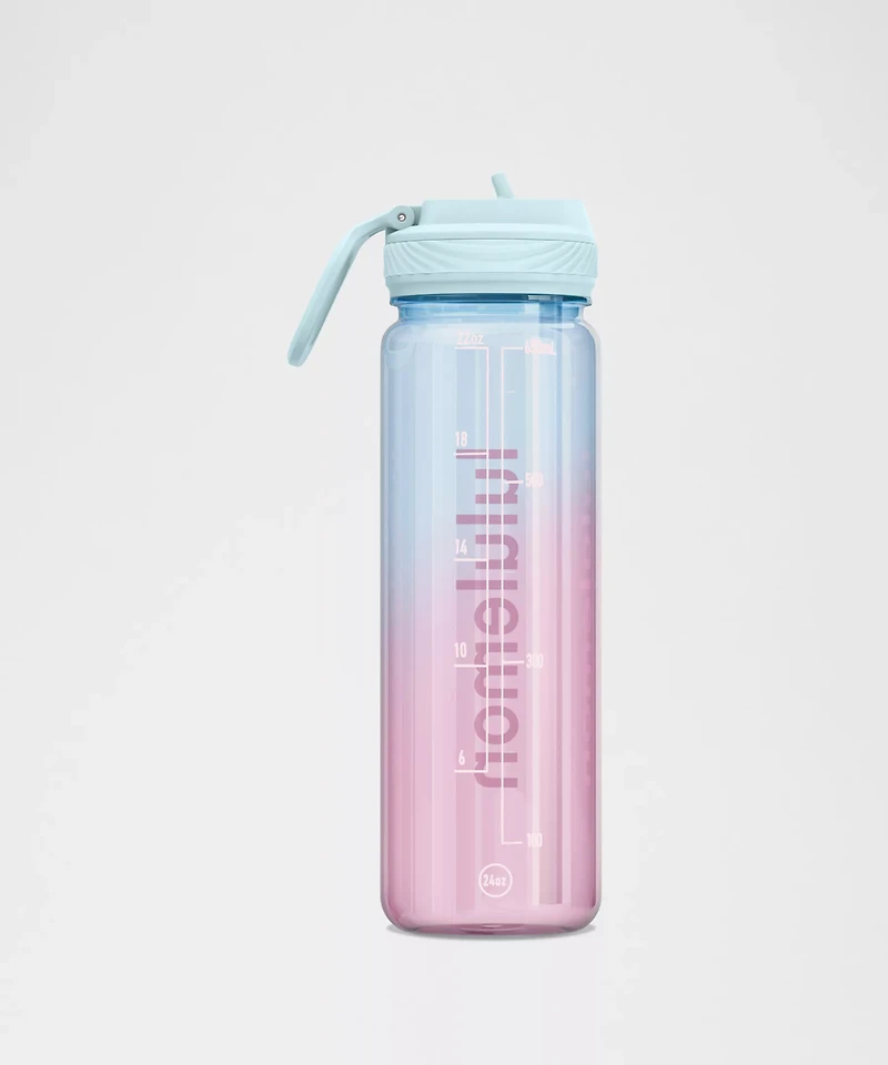 Back to Life Clear Bottle 24oz *Straw Lid