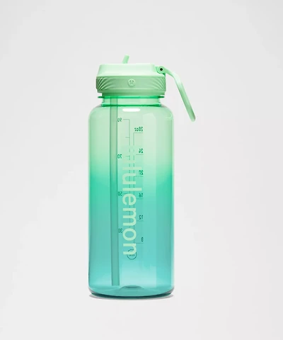 Back to Life Clear Bottle 32oz *Straw Lid | Men's Water Bottles
