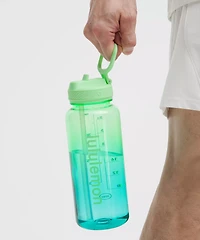 Back to Life Clear Bottle 32oz *Straw Lid | Men's Water Bottles