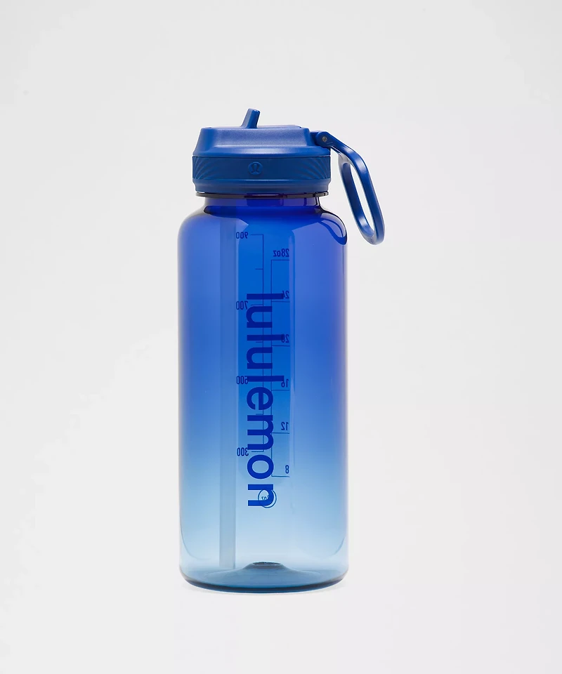 Back to Life Clear Bottle 32oz *Straw Lid | Men's Water Bottles