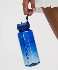Back to Life Clear Bottle 32oz *Straw Lid | Men's Water Bottles