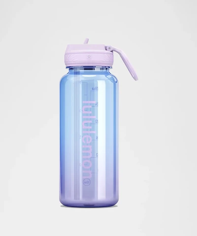 Back to Life Clear Bottle 32oz *Straw Lid