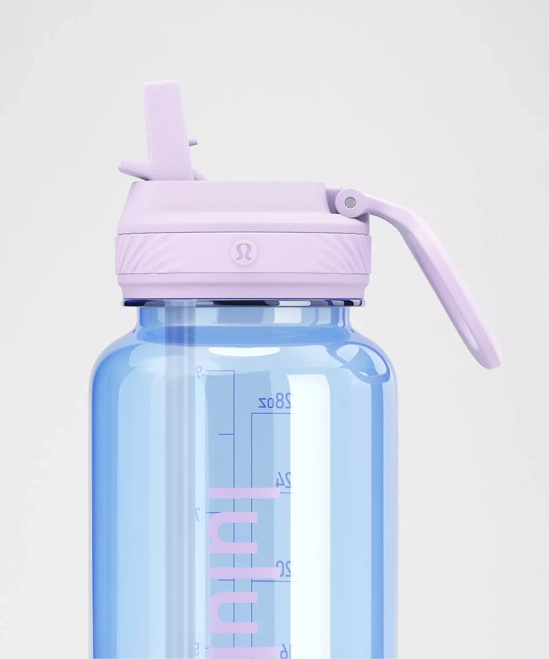 Back to Life Clear Bottle 32oz *Straw Lid