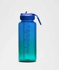 Back to Life Clear Bottle 32oz *Straw Lid | Men's Water Bottles