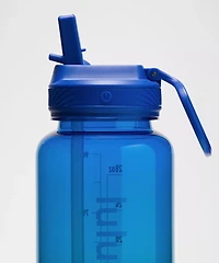 Back to Life Clear Bottle 32oz *Straw Lid | Men's Water Bottles