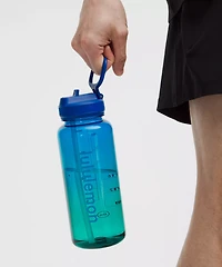 Back to Life Clear Bottle 32oz *Straw Lid | Men's Water Bottles