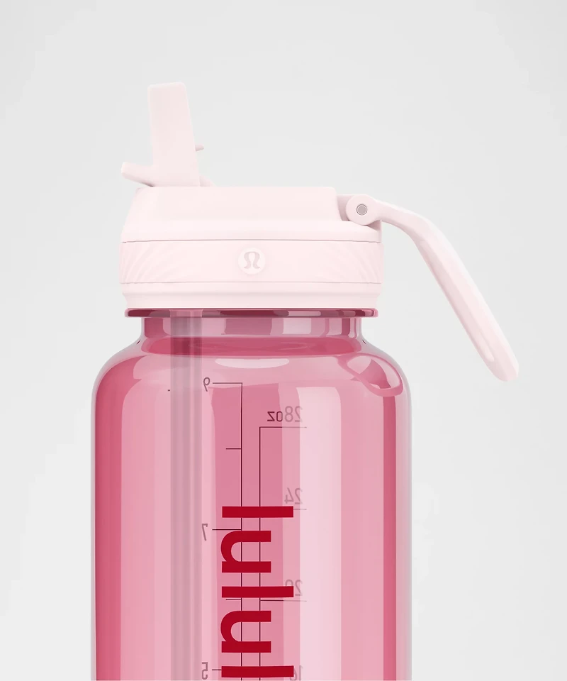 Back to Life Clear Bottle 32oz *Straw Lid