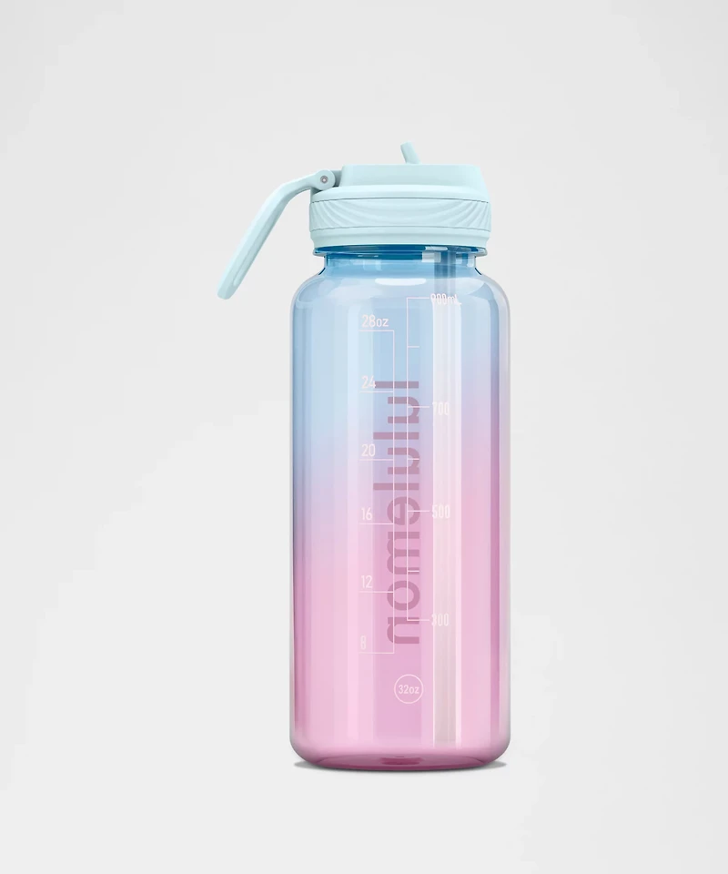 Back to Life Clear Bottle 32oz *Straw Lid