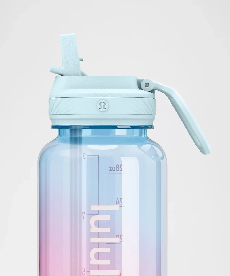 Back to Life Clear Bottle 32oz *Straw Lid