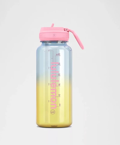 Back to Life Clear Bottle 32oz *Straw Lid
