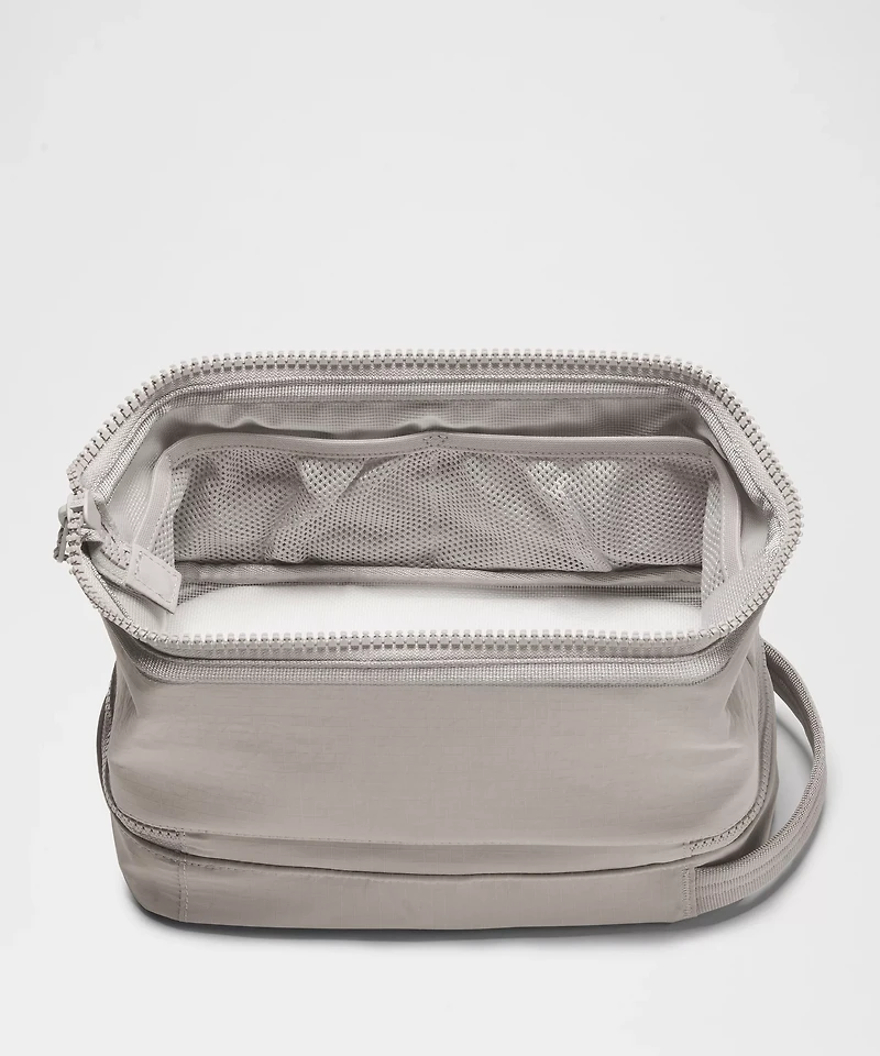 Dual-Compartment Toiletry Bag