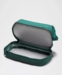 Dual-Compartment Toiletry Bag
