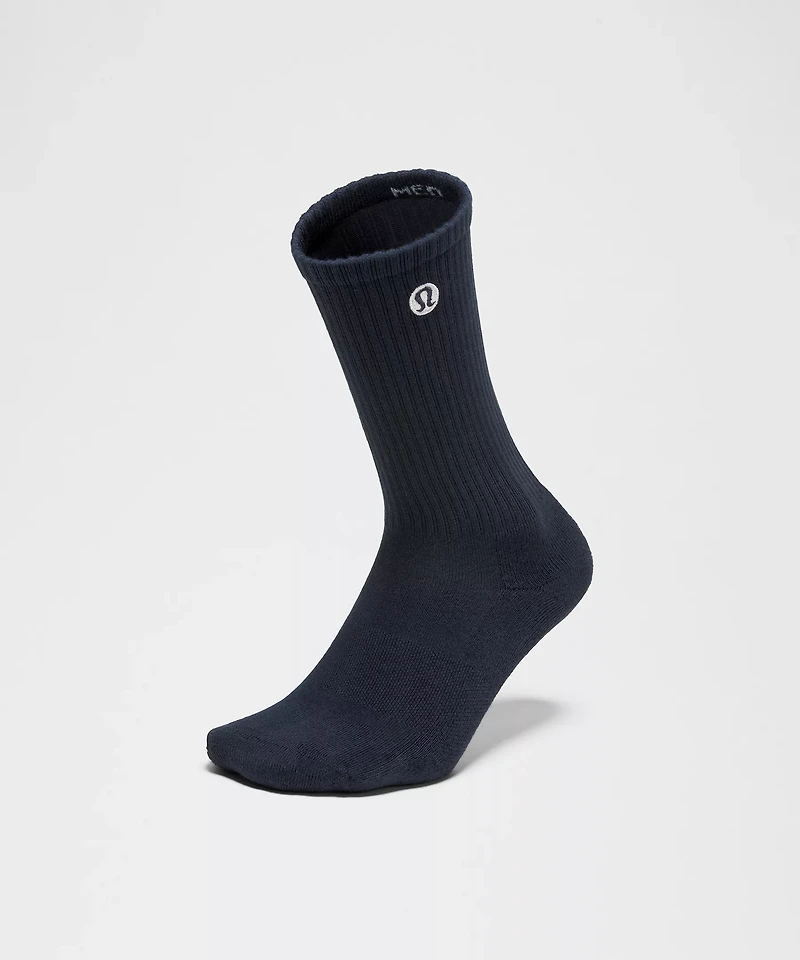 Unisex Daily Essential Crew Socks *3 Pack | Men's