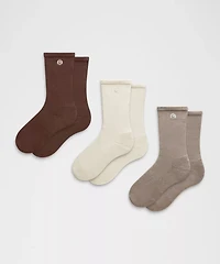 Unisex Daily Essential Crew Socks *3 Pack | Men's