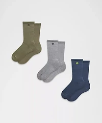 Unisex Daily Essential Crew Socks *3 Pack | Men's