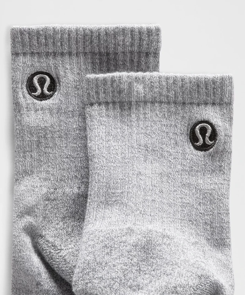 Unisex Daily Essential Quarter Socks *3 Pack | Men's