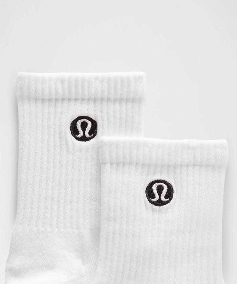 Unisex Daily Essential Quarter Socks *3 Pack | Men's