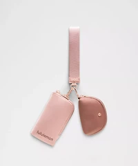 Dual Pouch Wristlet *Wallet