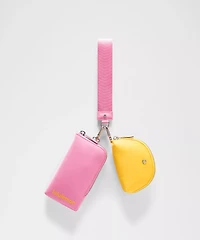 Dual Pouch Wristlet *Wallet