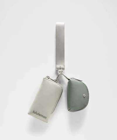 Dual Pouch Wristlet *Wallet