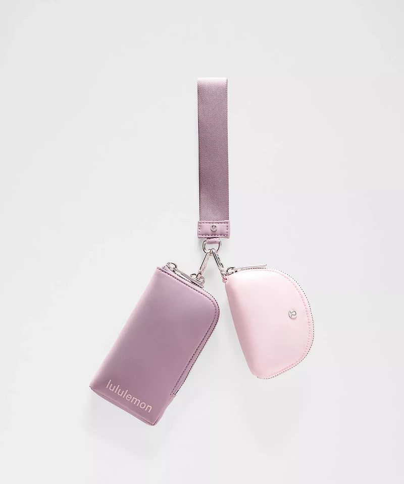 Dual Pouch Wristlet *Wallet