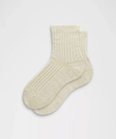 Unisex Quarter-Length Ragg Socks | Men's