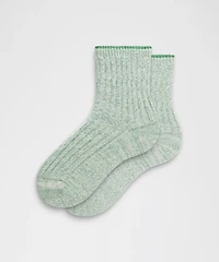 Unisex Quarter-Length Ragg Socks