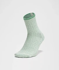 Unisex Quarter-Length Ragg Socks