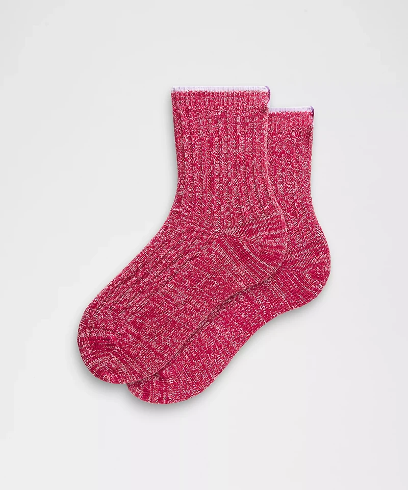 Unisex Quarter-Length Ragg Socks | Men's