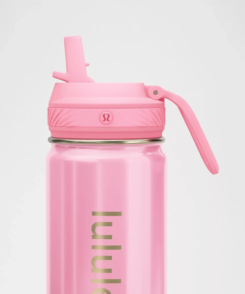 Back to Life Sport Bottle 18oz Straw Lid *Shine