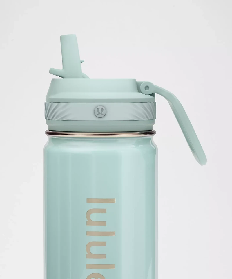 Back to Life Sport Bottle 18oz Straw Lid *Shine