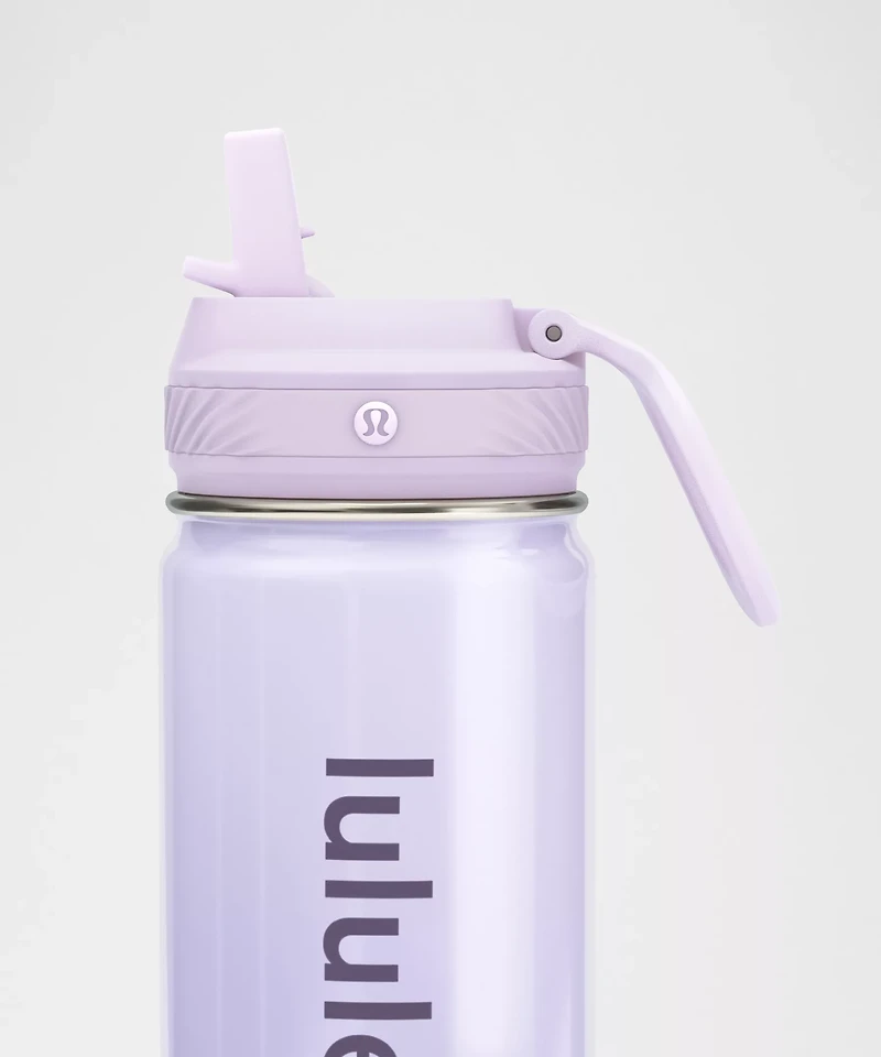 Back to Life Sport Bottle 18oz Straw Lid *Shine