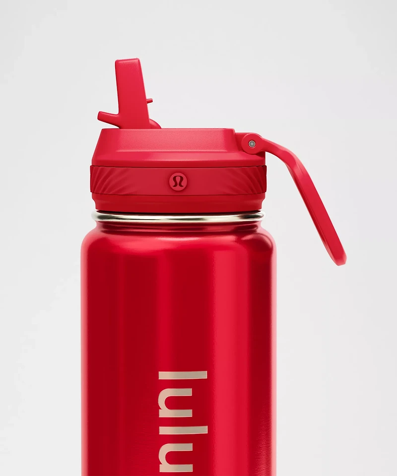 Back to Life Sport Bottle 24oz Straw Lid *Shine
