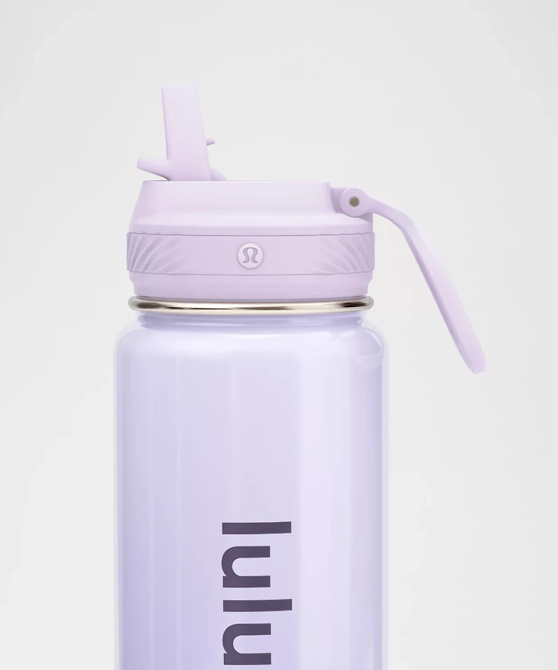 Back to Life Sport Bottle 24oz Straw Lid *Shine