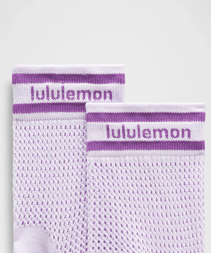 Unisex Open Knit Quarter Socks | Men's