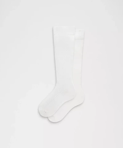 Unisex Pointelle Knee-High Socks *SLNSH Collection | Men's