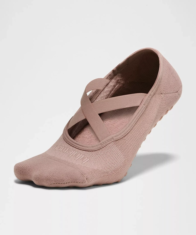 Unisex Find Your Balance Grip Tab Socks Strappy *Updated