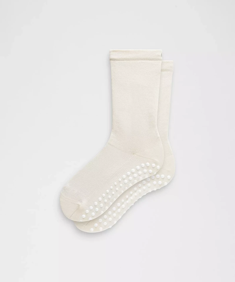 Unisex Find Your Balance Grip Crew Socks | Men's