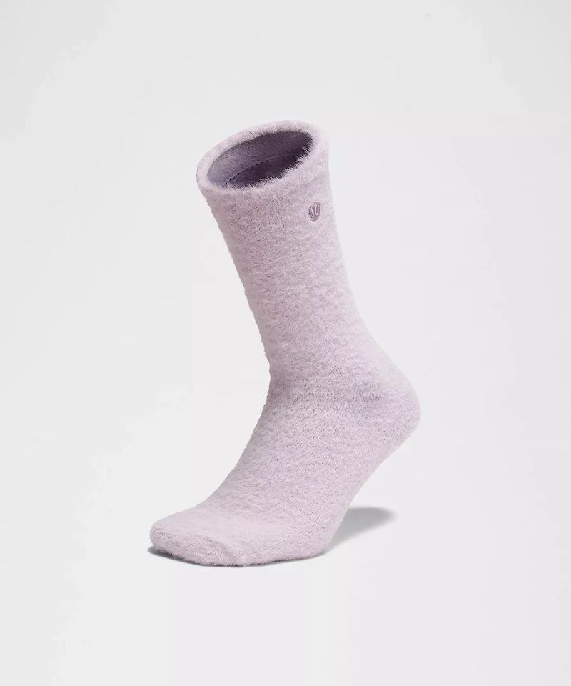 Unisex Fuzzy Crew Socks