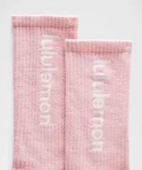 Unisex Daily Essential Crew Socks *Wordmark | Men's