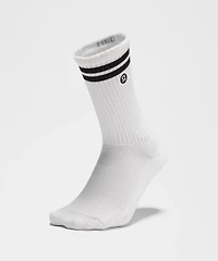 Unisex Daily Essential Crew Socks 3 Pack *Stripe | Men's