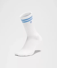 Unisex Daily Essential Crew Socks *Stripe | Men's