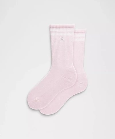 Unisex Daily Essential Crew Socks *Stripe | Men's
