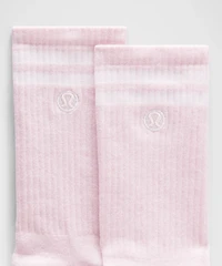 Unisex Daily Essential Crew Socks *Stripe | Men's