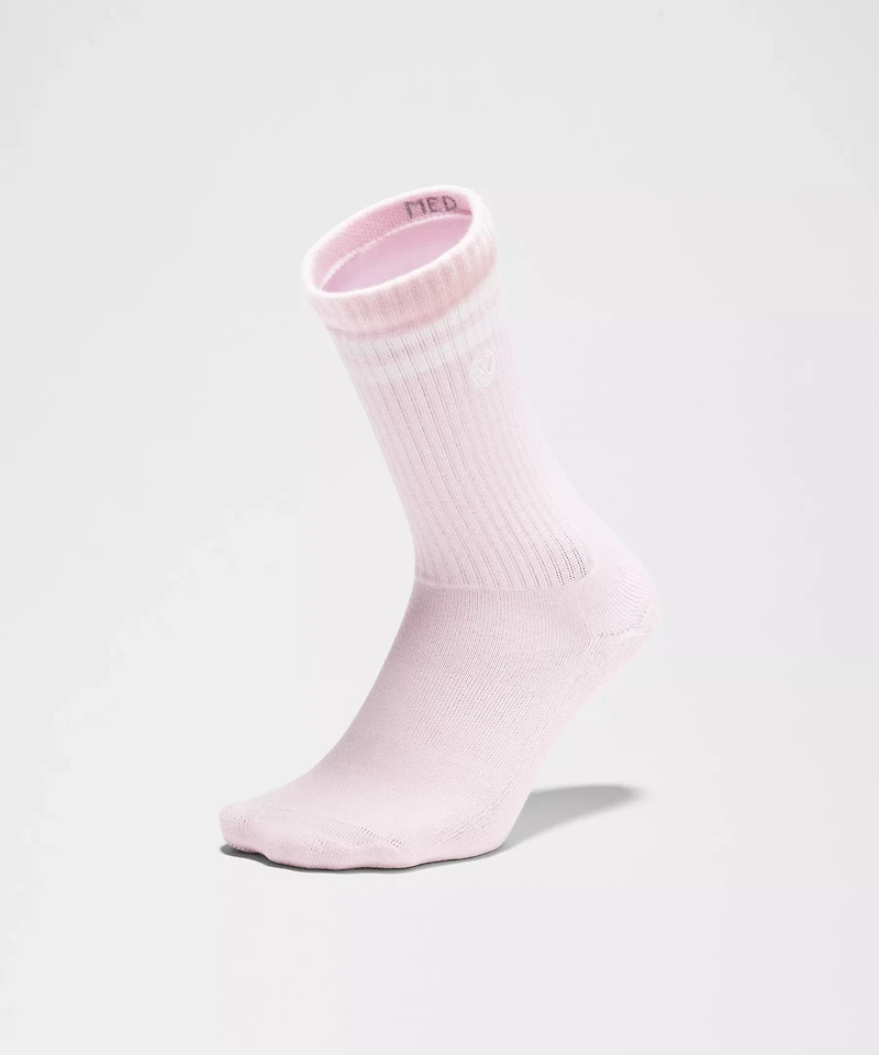 Unisex Daily Essential Crew Socks *Stripe | Men's