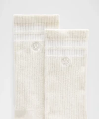 Unisex Daily Essential Crew Socks *Stripe | Men's