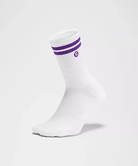 Unisex Daily Essential Crew Socks *Stripe | Men's